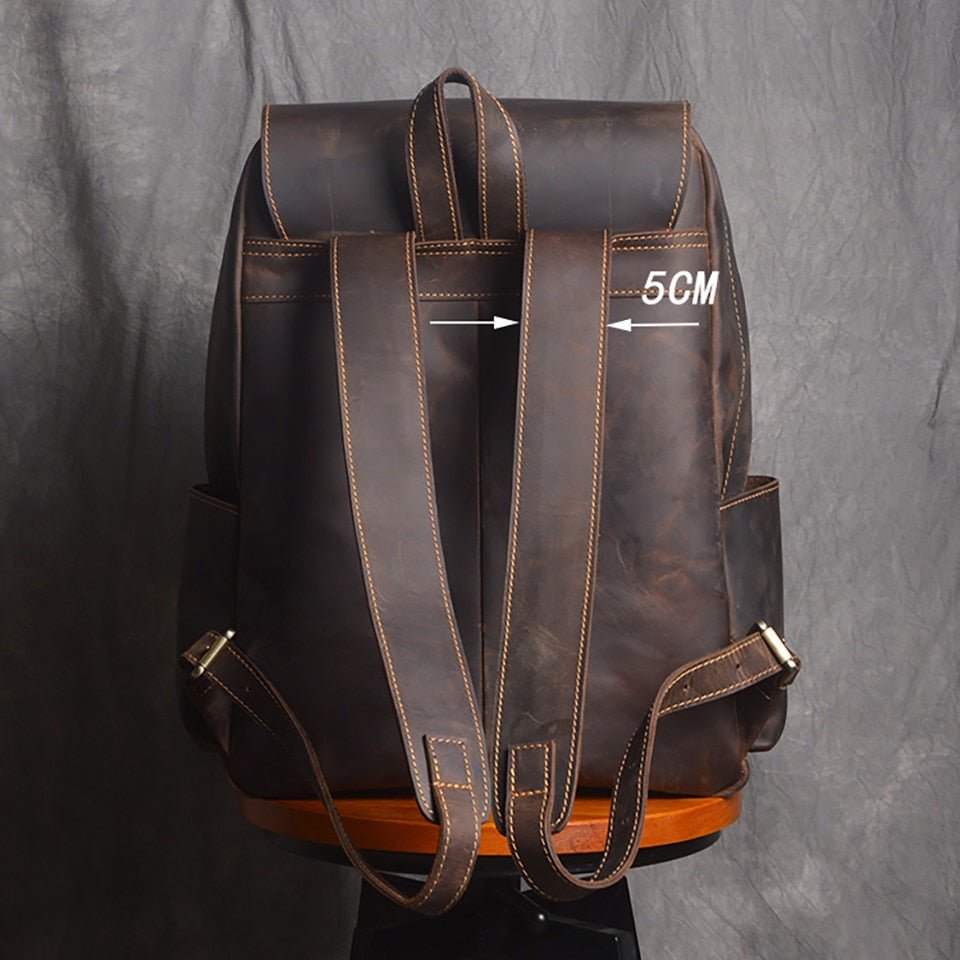 Obron ➪ Vintage Lederrucksack - Rucksack