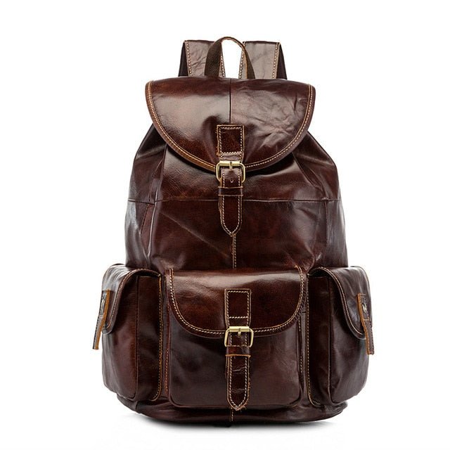 Roriko ➪ Vintage Lederrucksack - Leder Rucksack