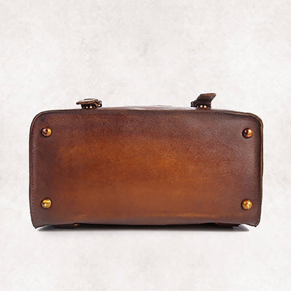 Olgon ➪ Vintage Lederrucksack - Rucksack